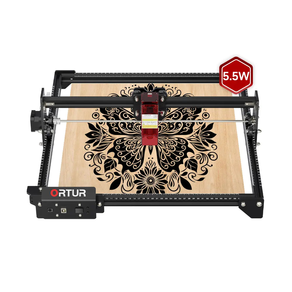 Ortur LM2 S2 Laser Engraving & Cutting Machine 5,000mm/min (10W/5W/1.6W)