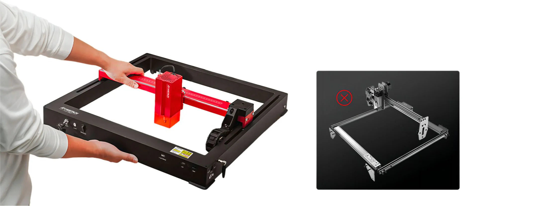 AtomStack A12/A24 Pro 12W/24W Unibody Frame Laser Engraver