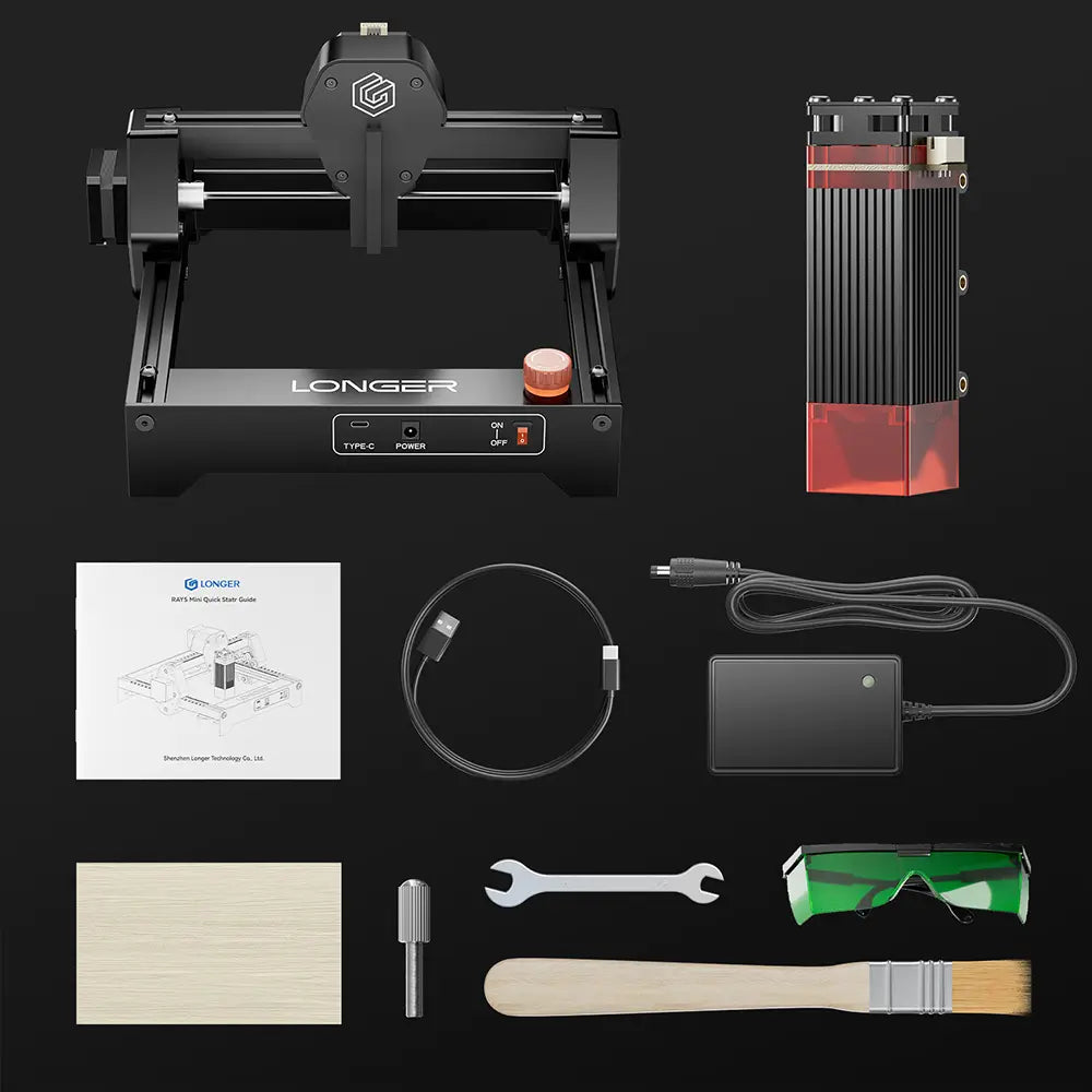 longer-ray5-mini-packing-list