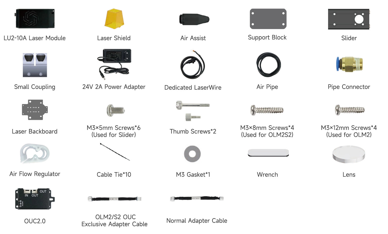 10W LU2-10A Laser Module for Ortur Laser Engraver