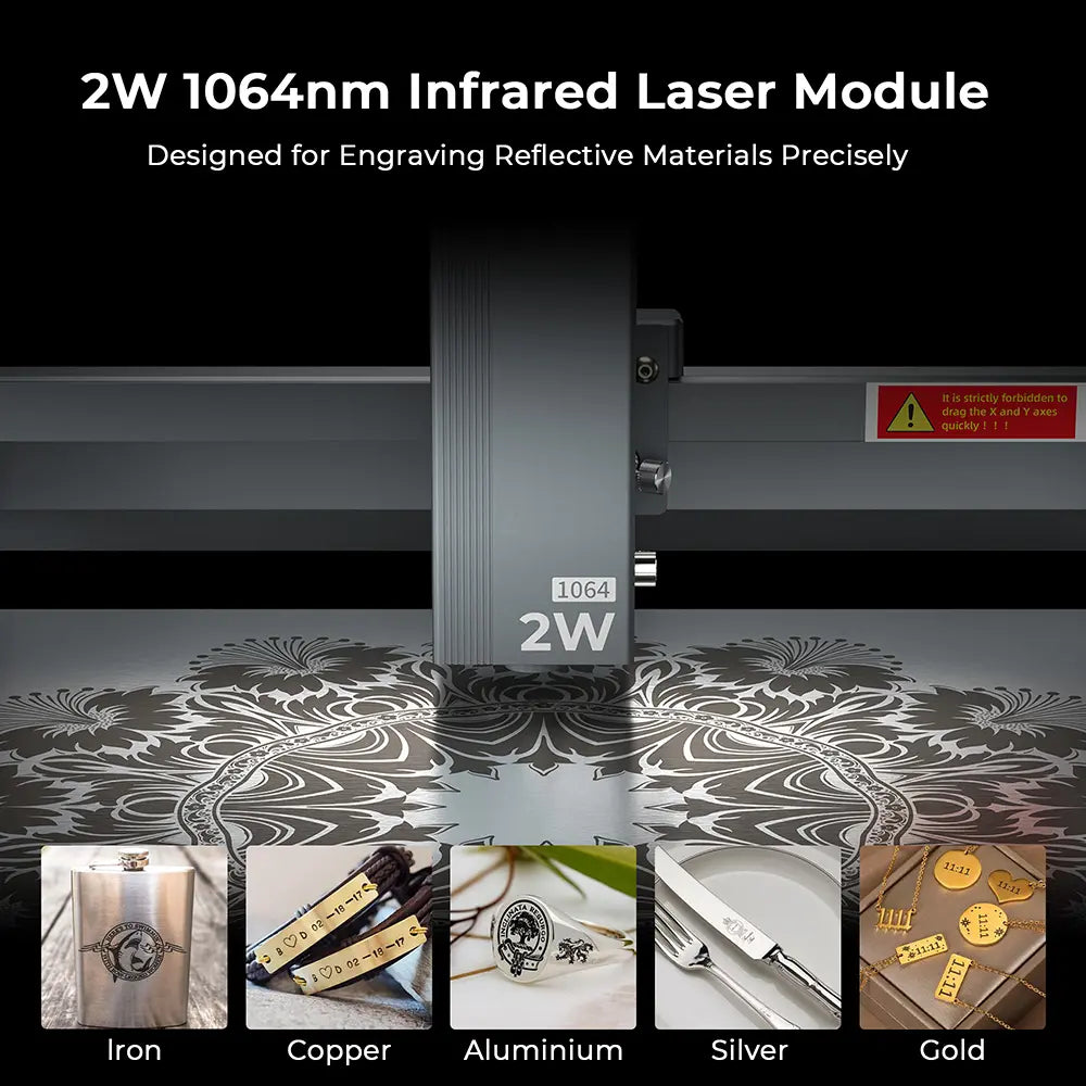 2W LR4-2B 1064nm Infrared Laser Module