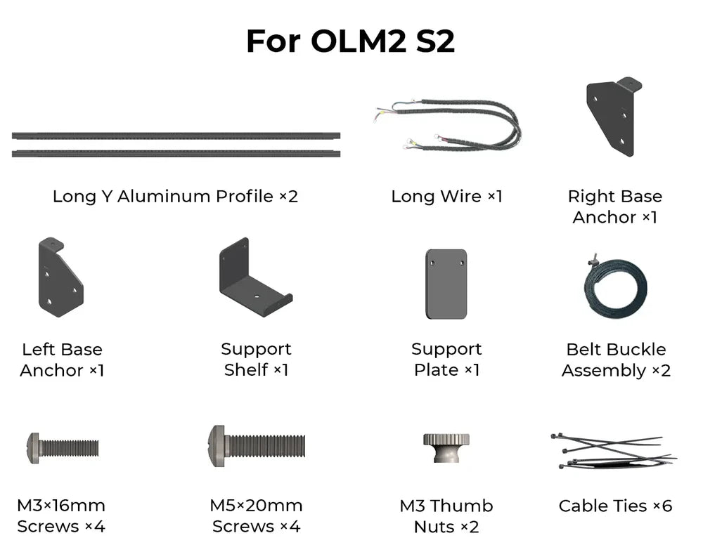 Ortur Extension Kit for Laser Master 2 Pro S2 & Laser Master 2 S2