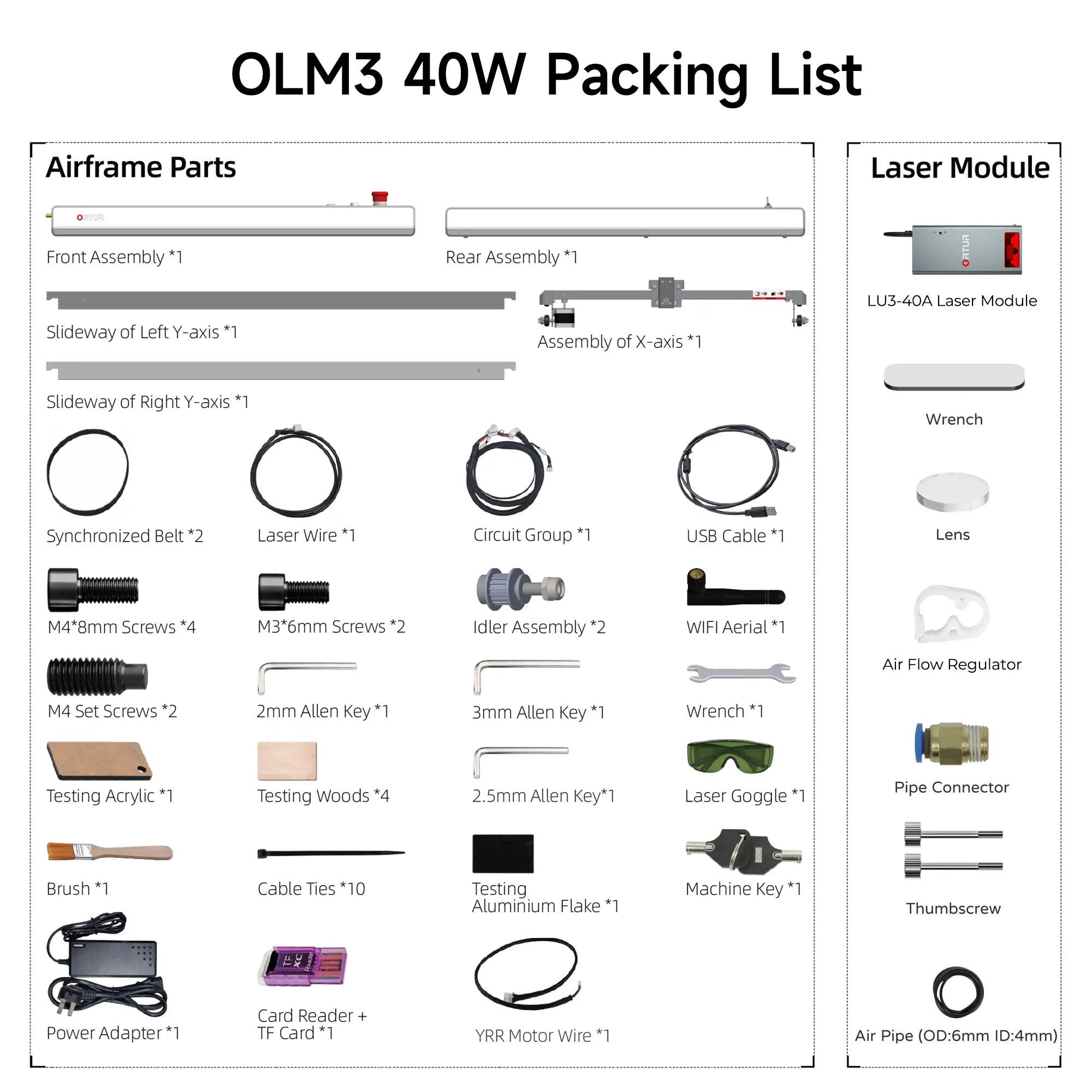 ortur-laser-master-3-40w-packing-lists
