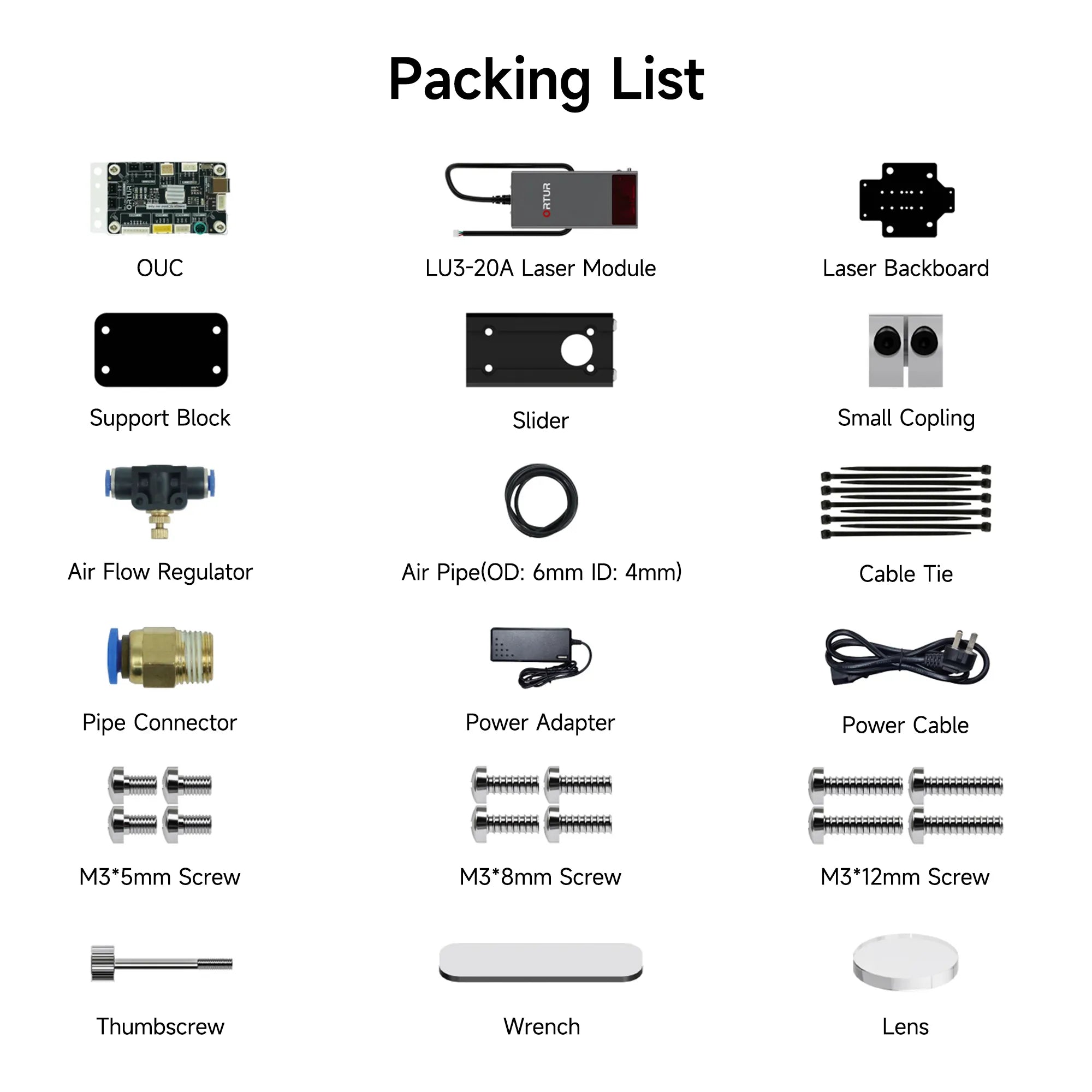 20W LU3-20A Laser Module for Ortur Laser Engraver