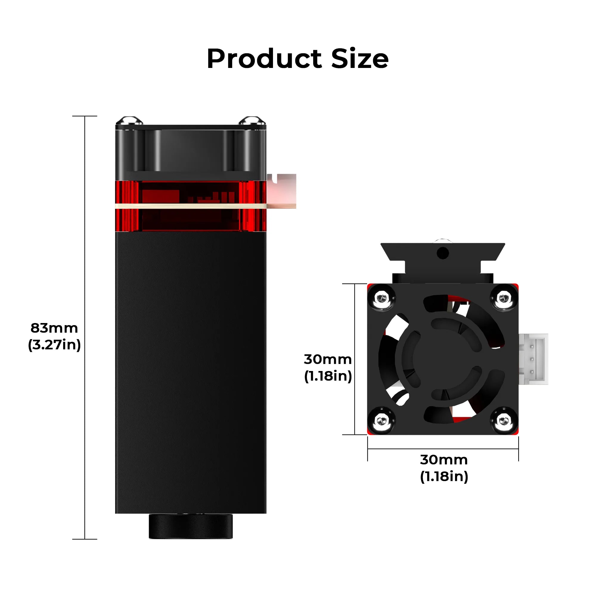 5W LU3-5B Laser Module for Ortur R1 Laser Engraver