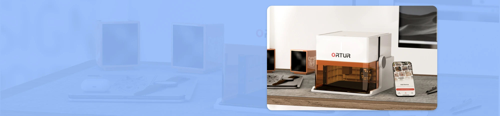 Ortur R1 Potable Laser Engraver 1.3W IR/5W