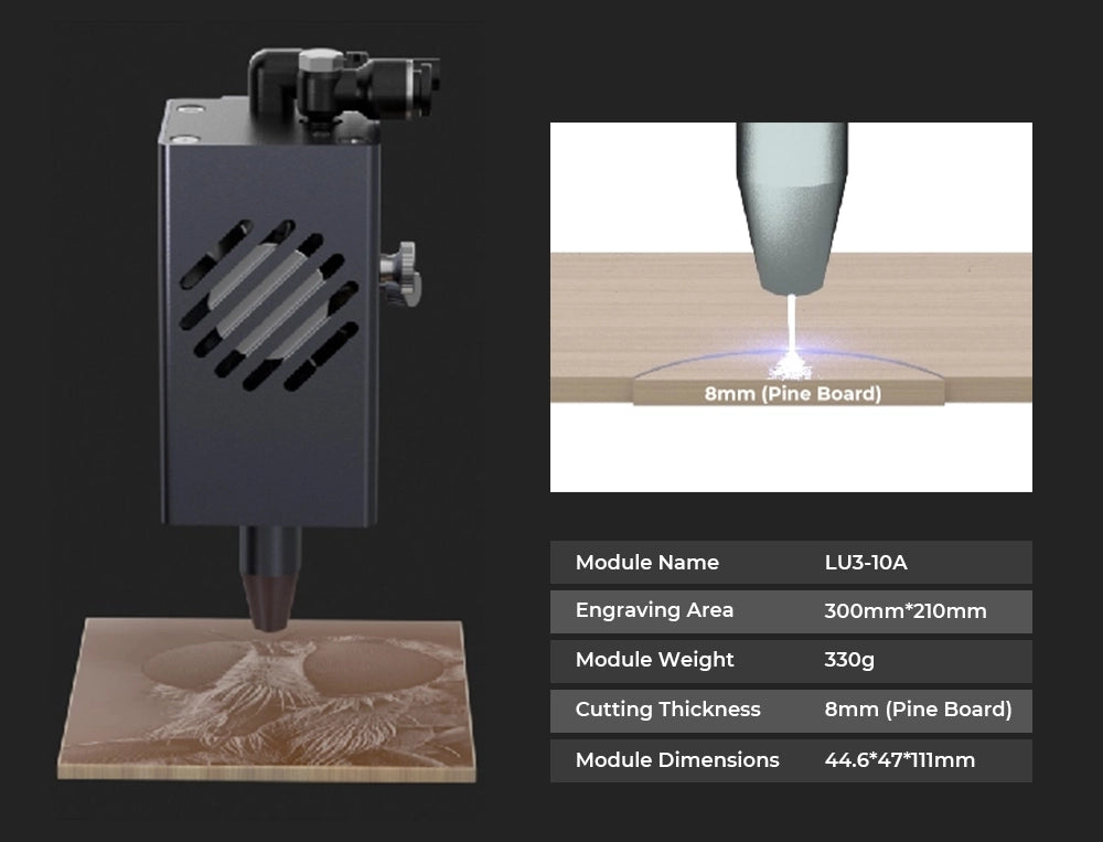 Ortur R2 Smart Laser Engraver 1.3W IR/10W/20W