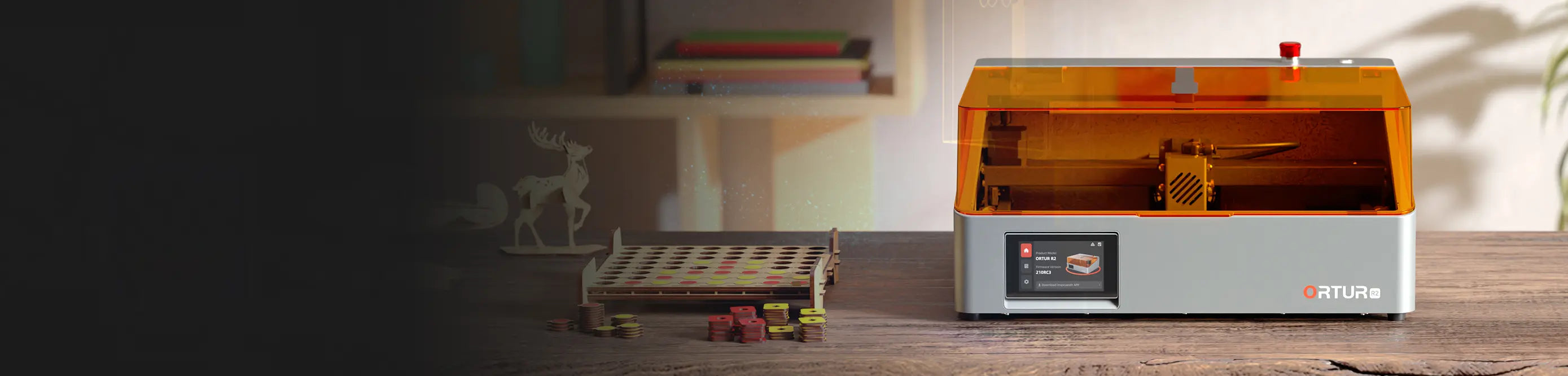 Ortur R2 Smart Laser Engraver 1.3W IR/10W/20W