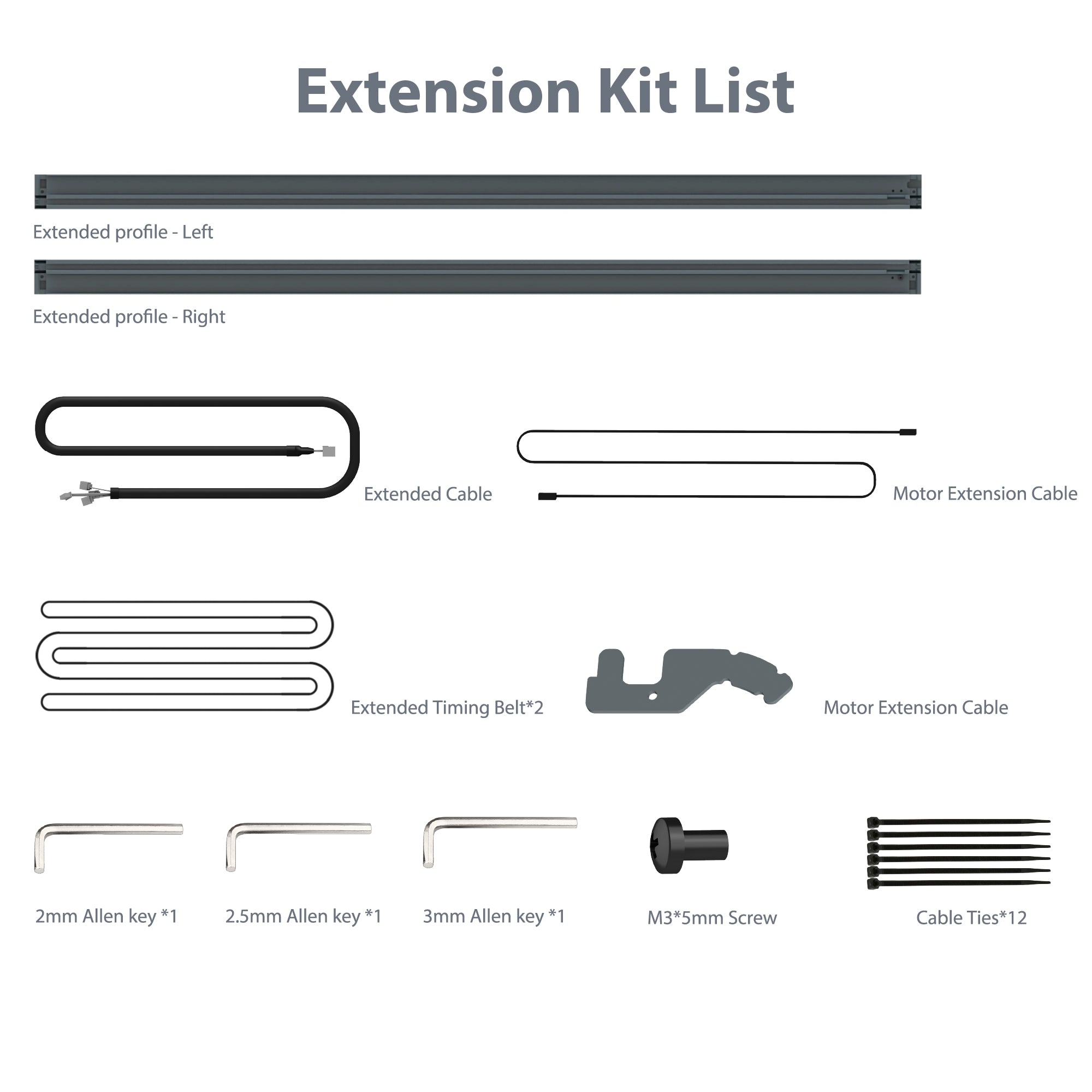 Ortur Extension Kit for Laser Master 3 (ETK2.0)