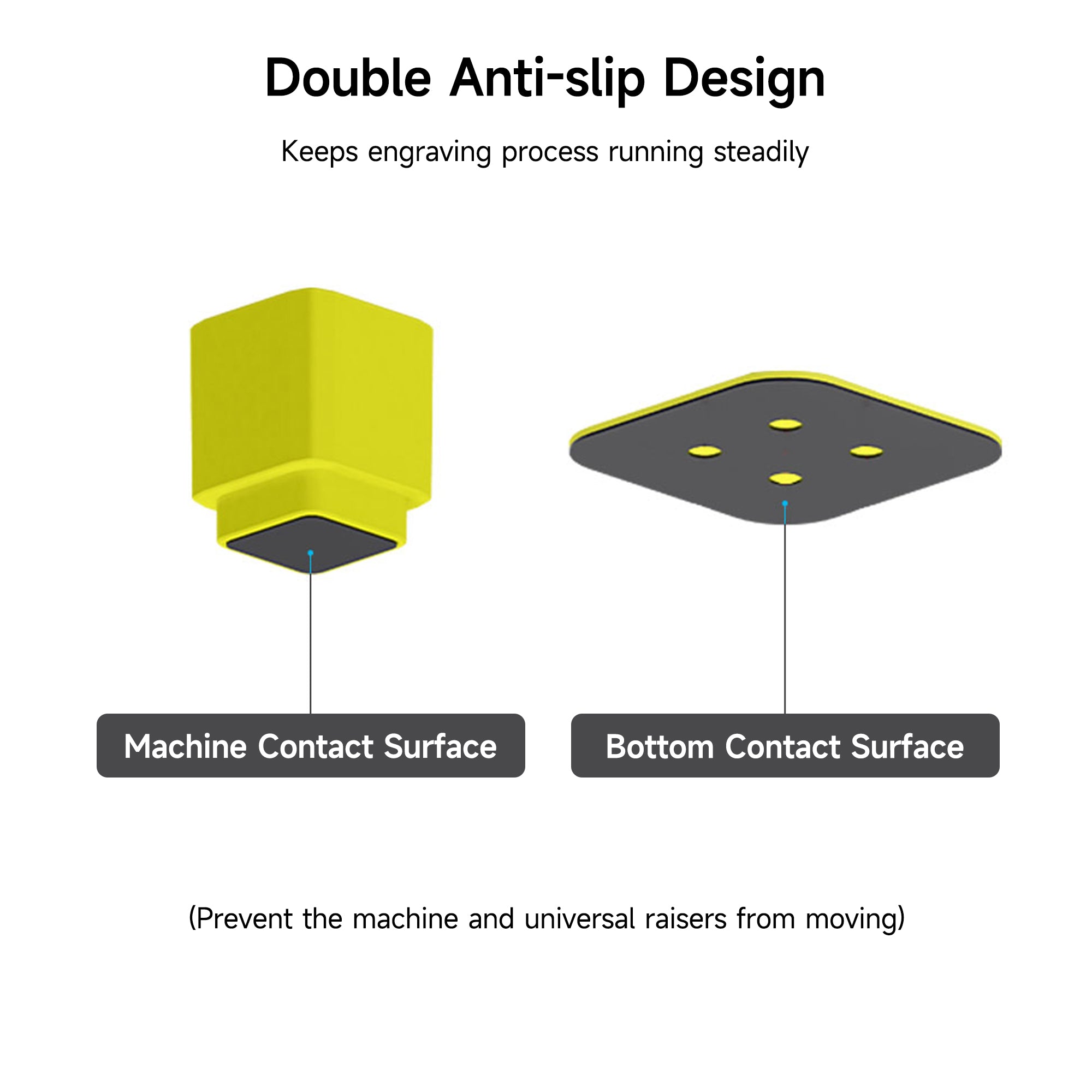 Ortur Universal Raisers for Ortur ＆ Aufero Laser Engraver (OUR1.0)