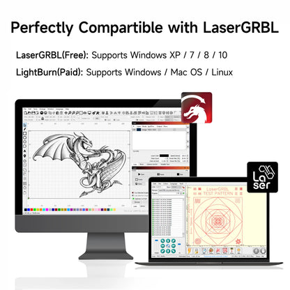 Ortur LM2 S2 Laser Engraving & Cutting Machine 5,000mm/min (10W/5W/1.6W)