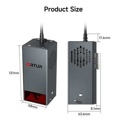 20W LU3-20A Laser Module for Ortur ＆ Aufero Laser Engraver