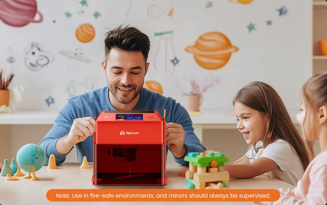 AlgoLaser Pixi Potable & Smart Laser Engraver 3W/5W/10W