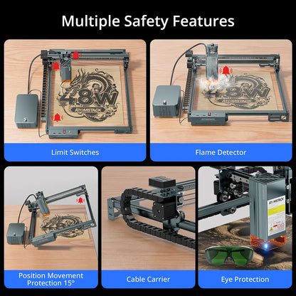 Atomstack A40 Pro Max AtomStack A40 Pro V2 48W Laser Engraver | Simson Mall – SIMSON MALL