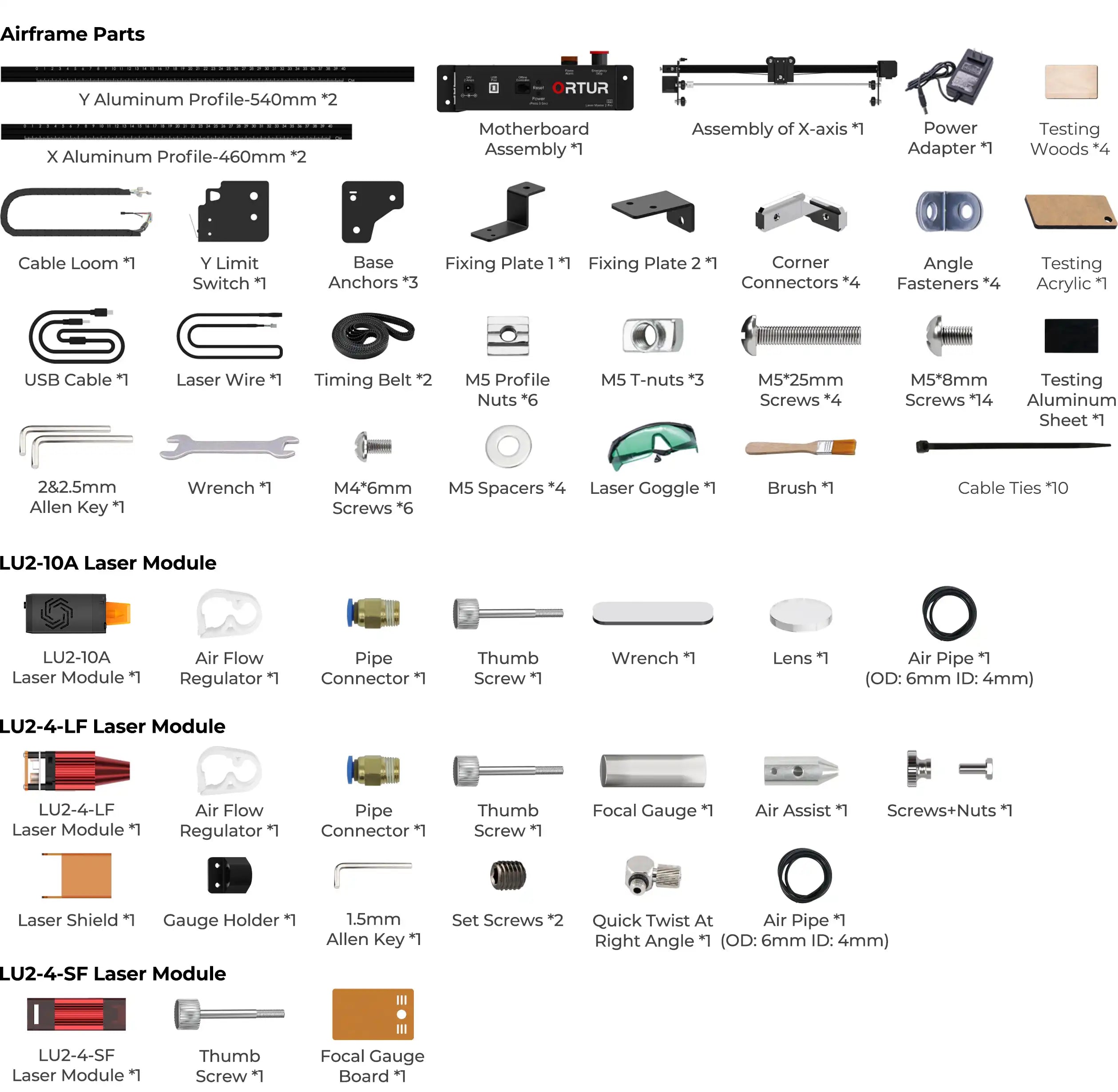 ortur-laser-master-2-pro-s2-packing-lists