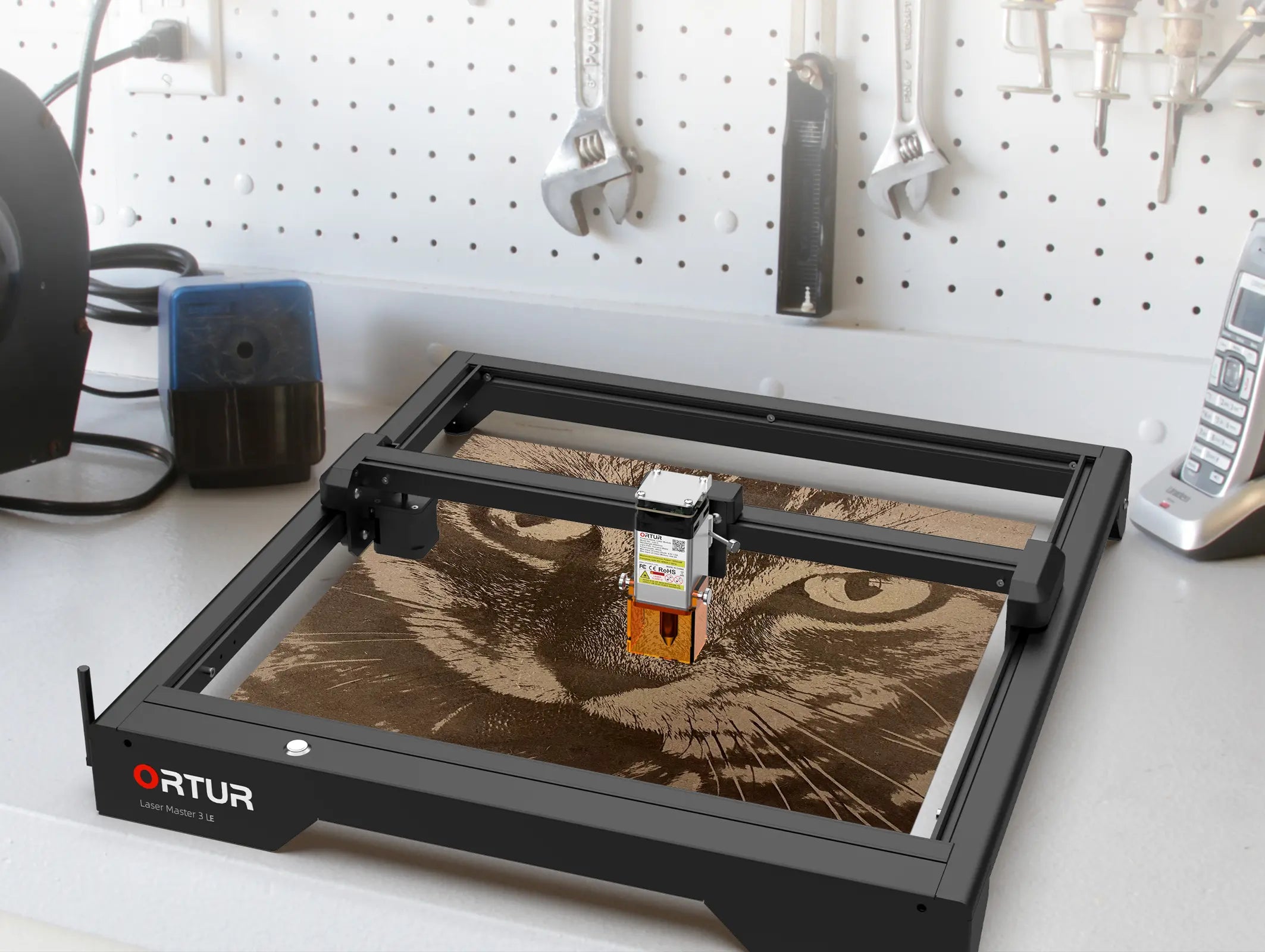 Ortur Laser Master 3 LE 5W Laser Engraving & Cutting Machine 15,000mm/min