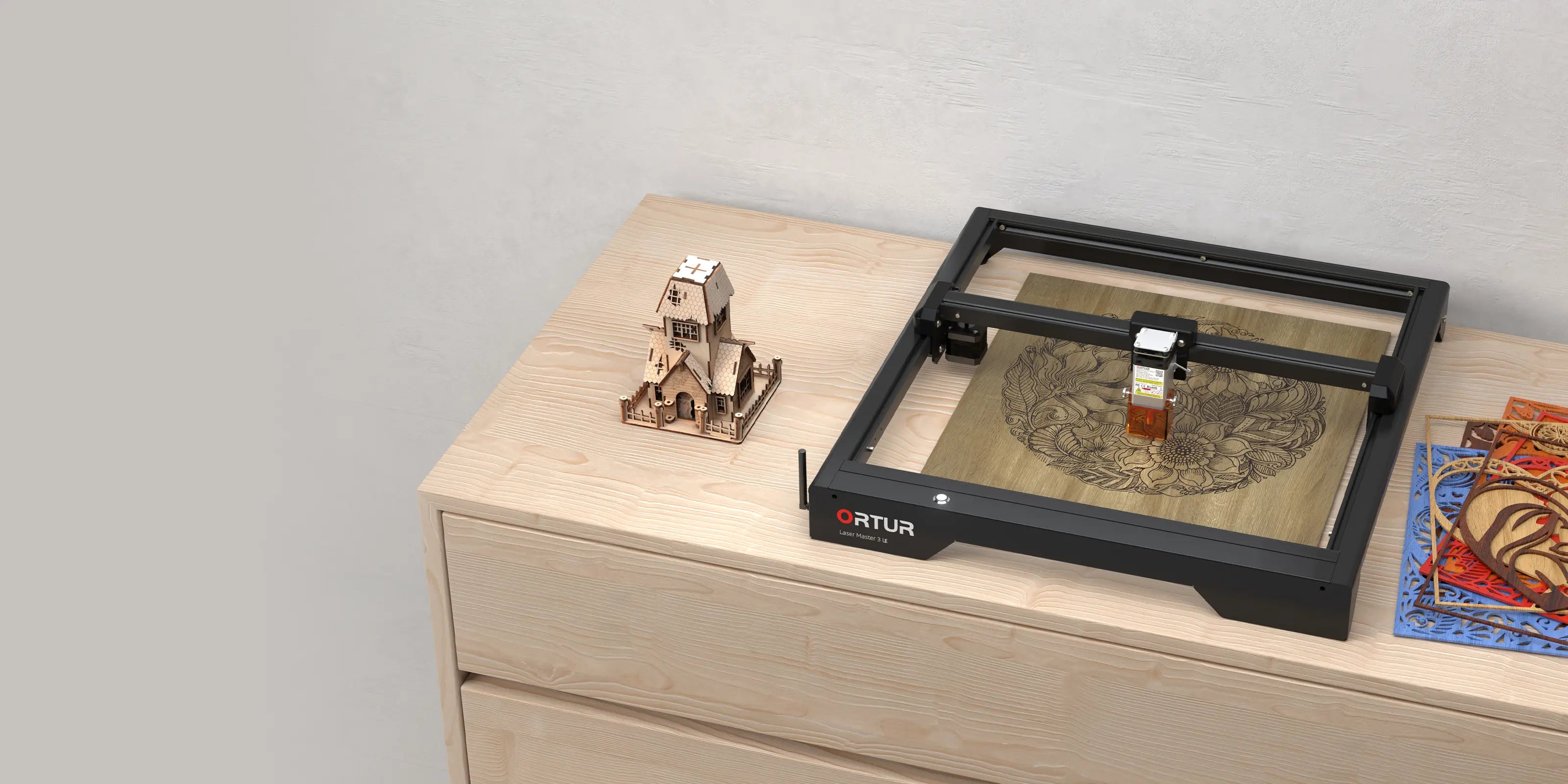 Ortur Laser Master 3 LE 5W Laser Engraving & Cutting Machine 15,000mm/min
