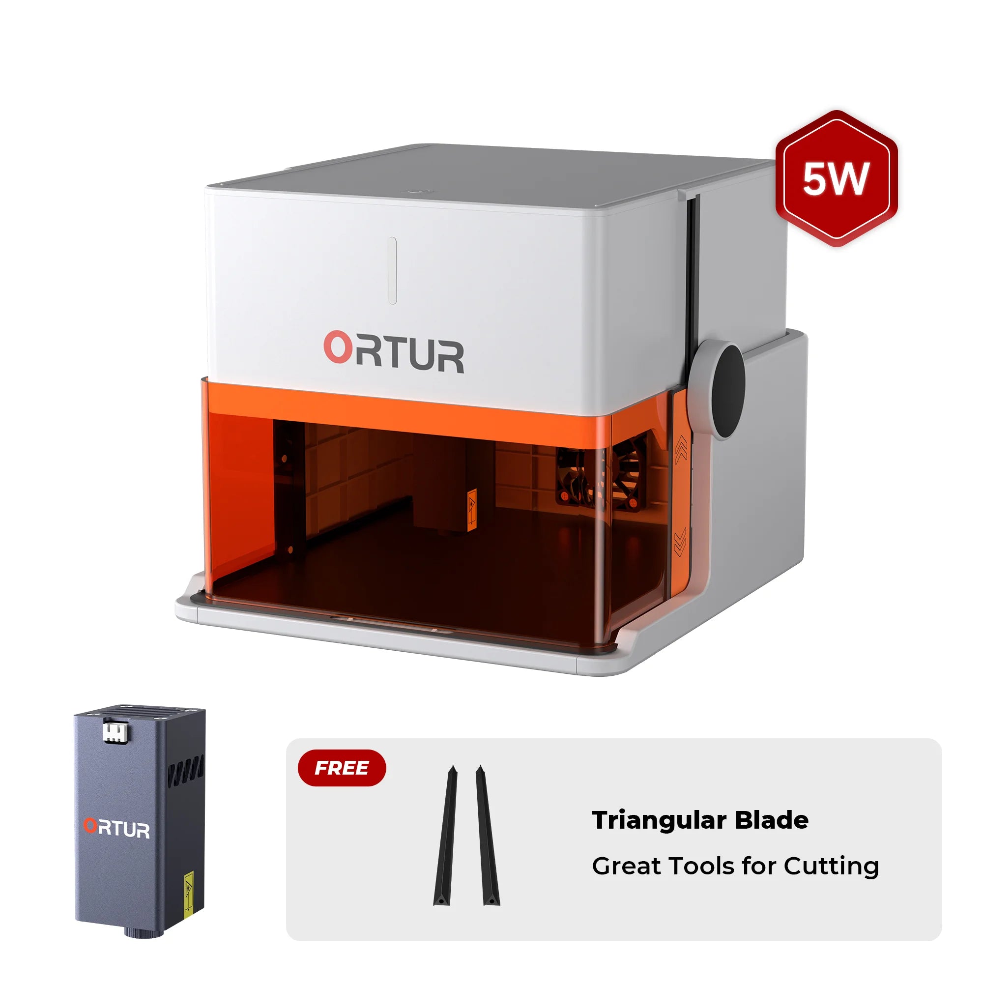 Ortur R1 Potable Laser Engraver 1.3W IR/5W