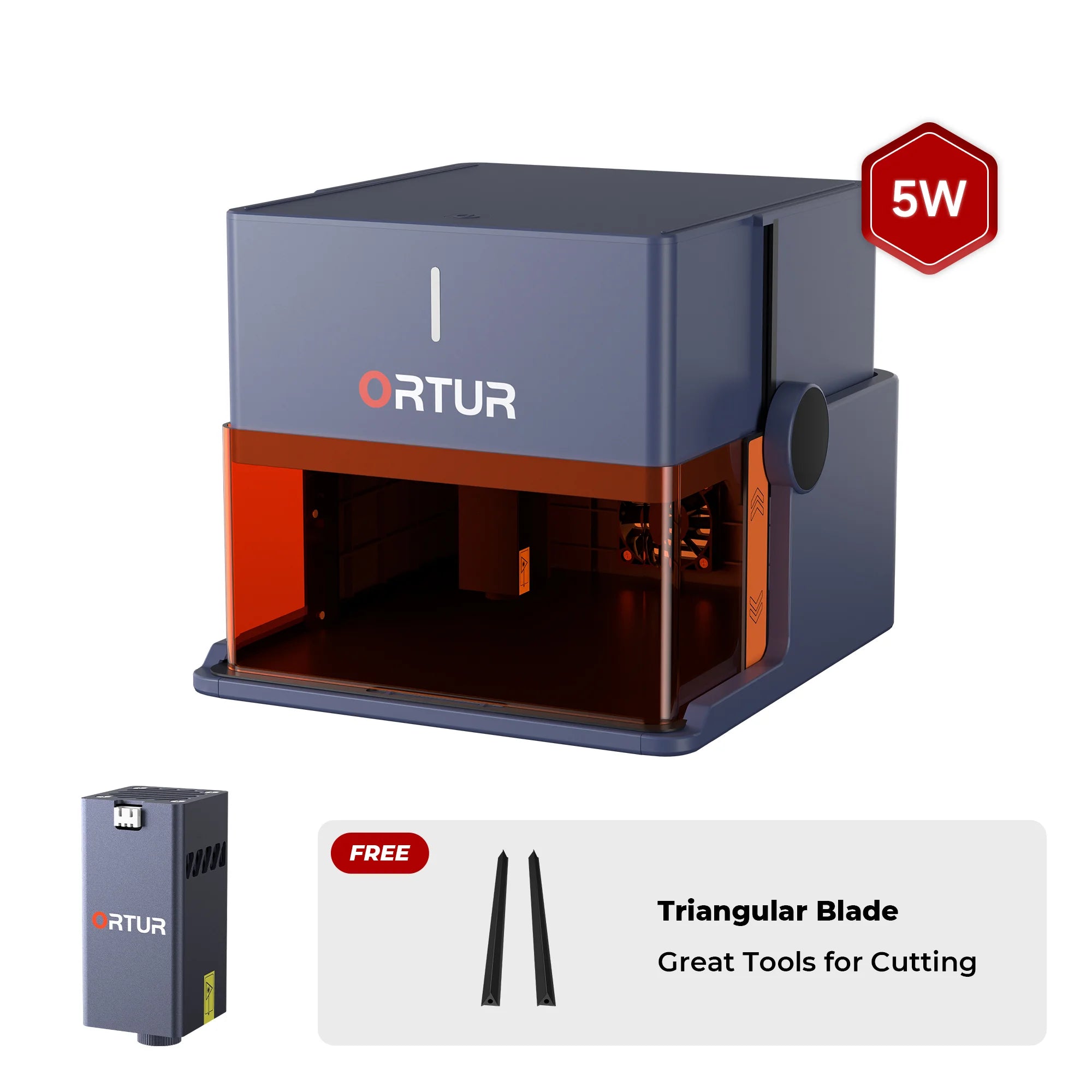 Ortur R1 Potable Laser Engraver 1.3W IR/5W