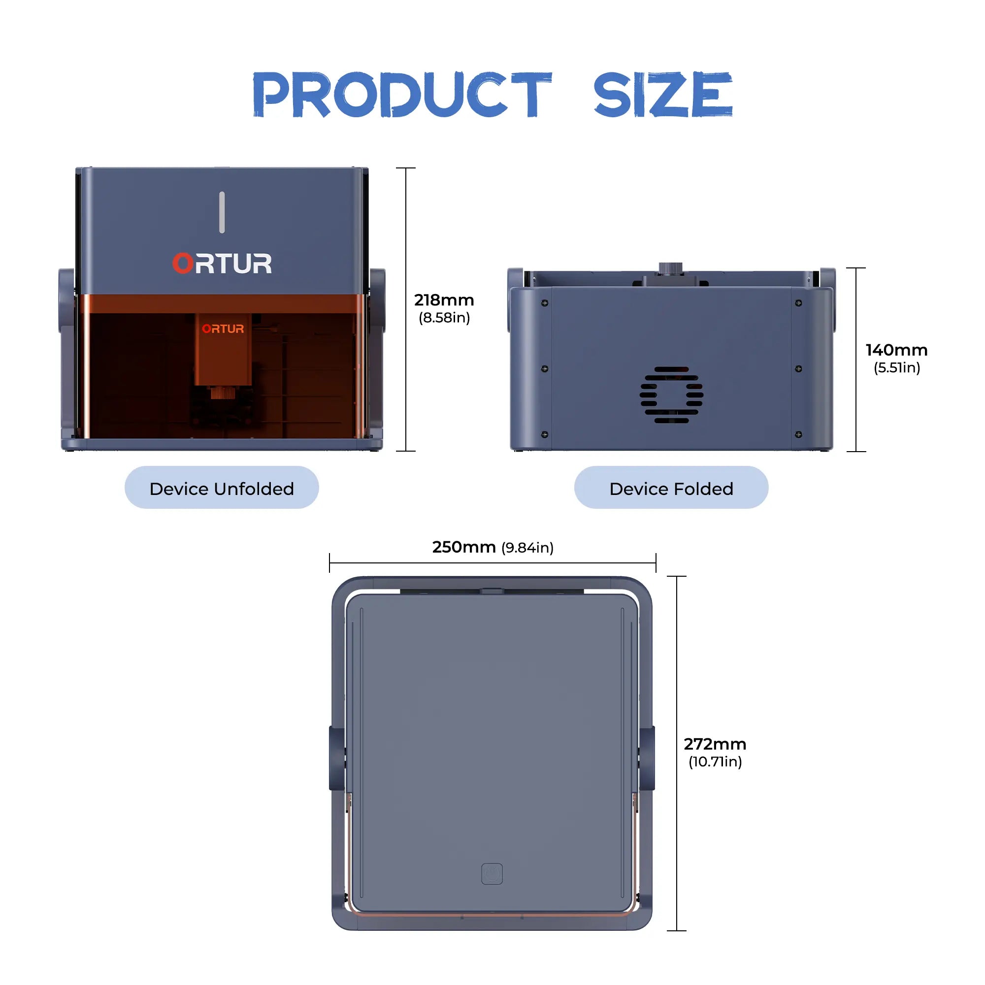 Ortur R1 Potable Laser Engraver 1.3W IR/5W