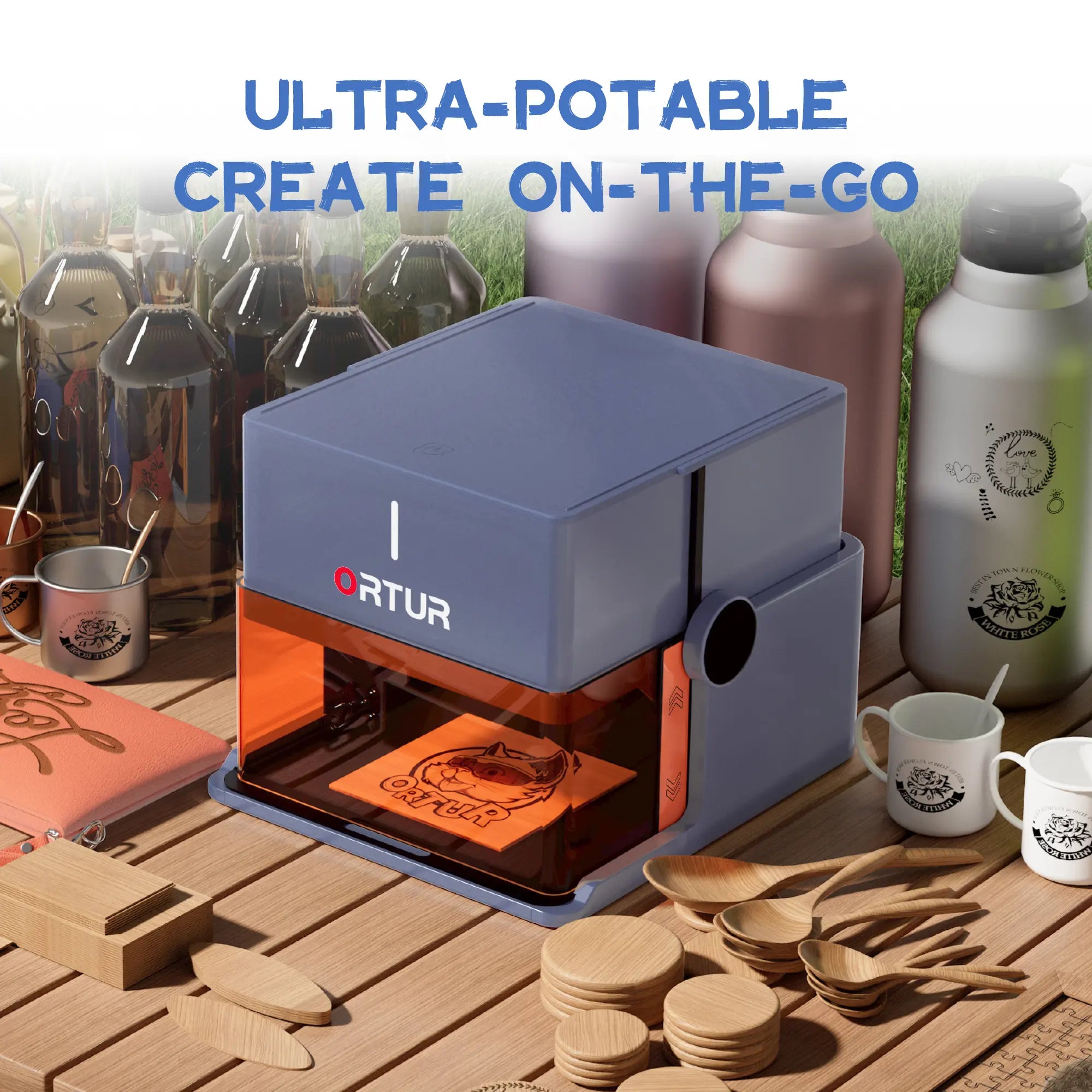 Ortur R1 Potable Laser Engraver 1.3W IR/5W
