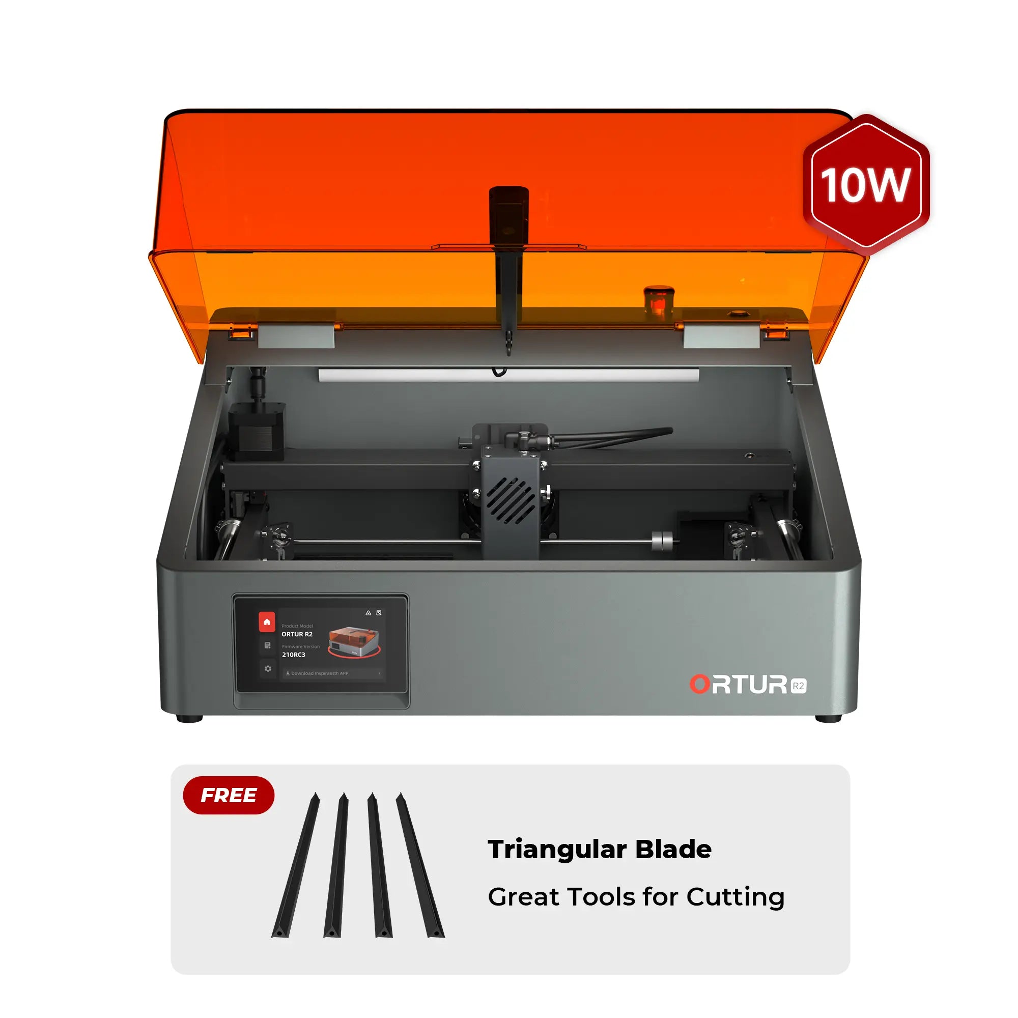 Ortur R2 Smart Laser Engraver 1.3W IR/10W/20W