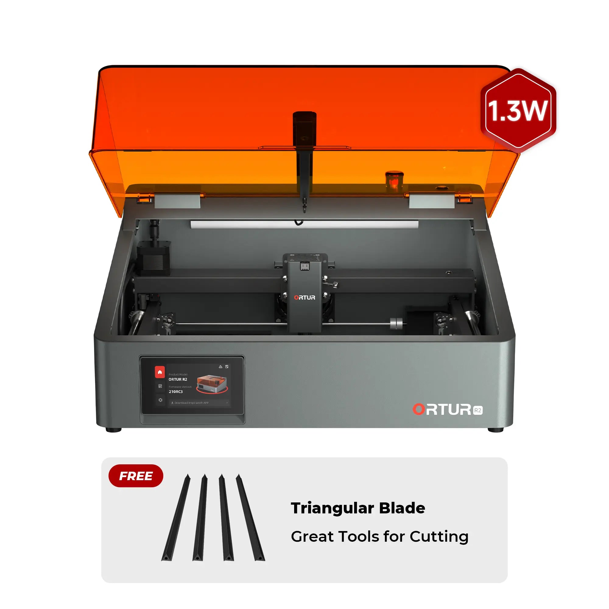 Ortur R2 Smart Laser Engraver 1.3W IR/10W/20W