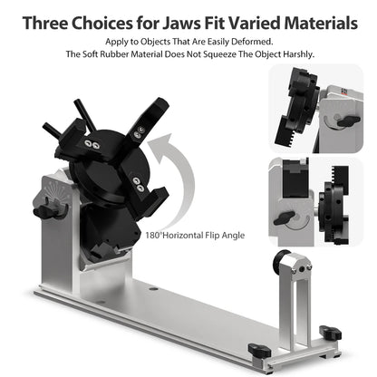 Ortur Y-axis Rotary Chuck for Laser Engraver (YRC1.0)