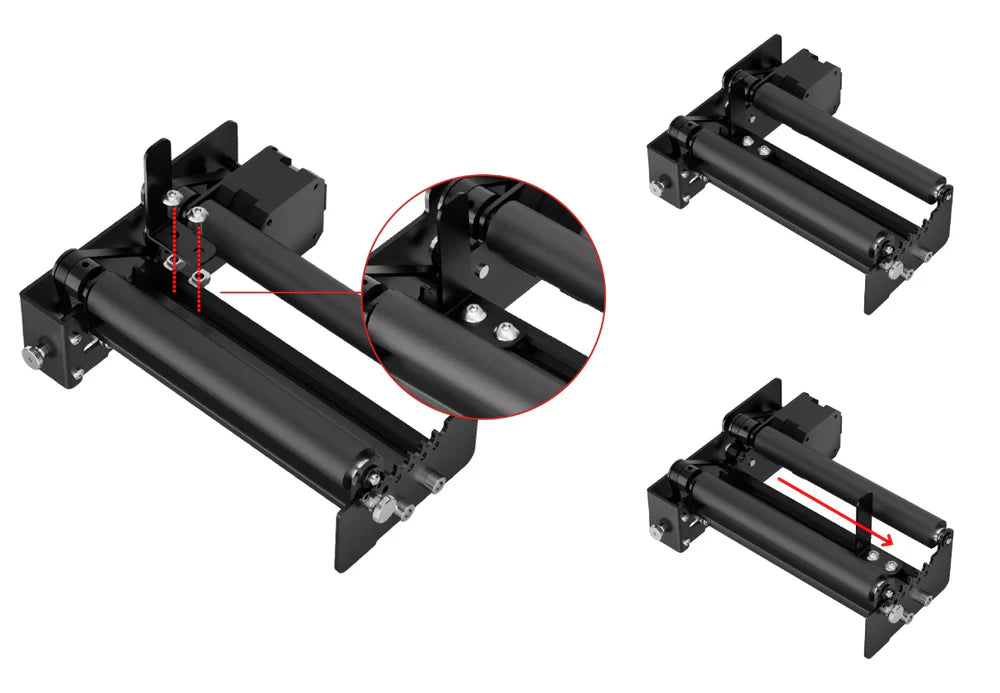 Ortur YRR 3.0 Rotary Roller for Cylinder Engraving