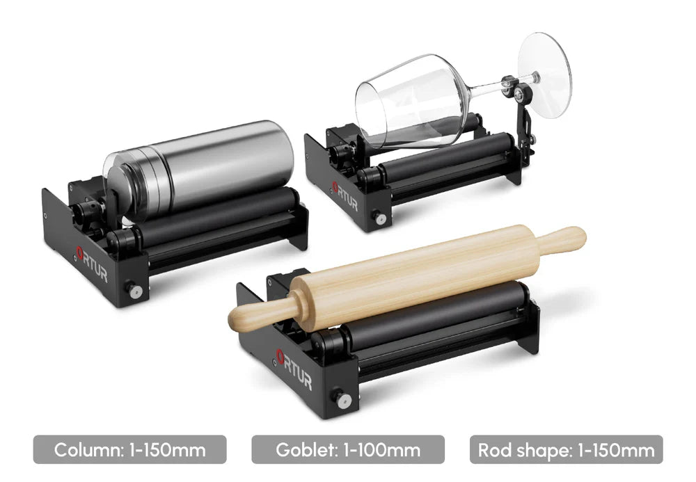 Ortur YRR 3.0 Rotary Roller for Cylinder Engraving