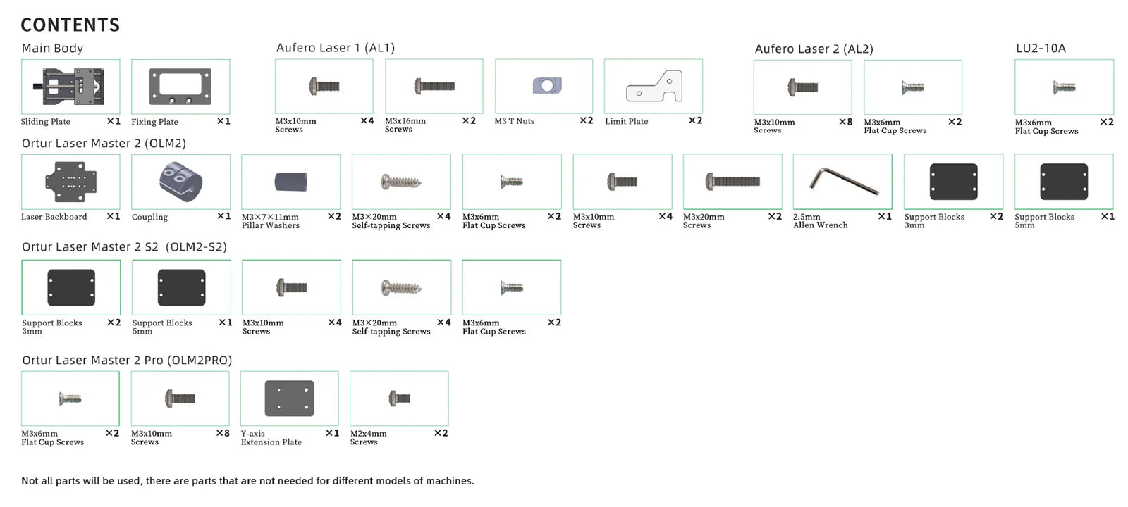 Ortur Z-Height Adjuster for Laser Module Height Adjustment