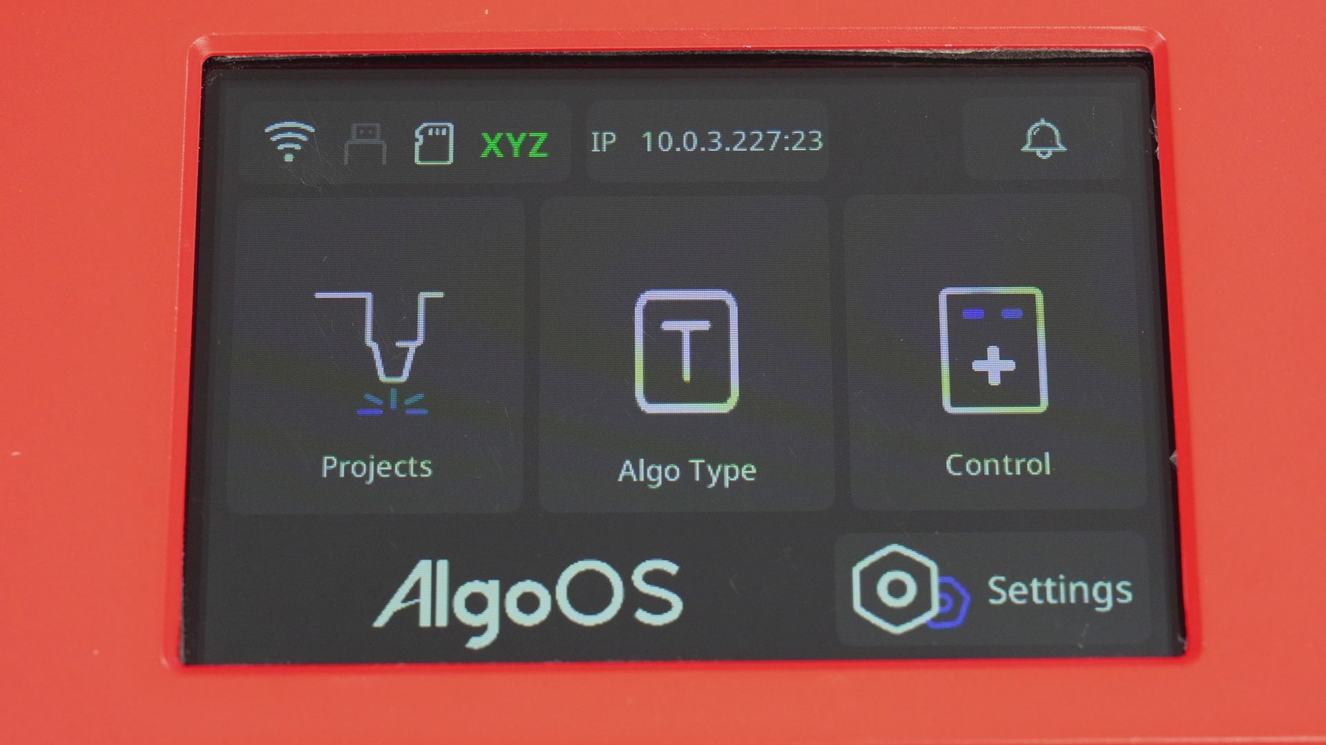 Load video: AlgoLaser Pixi Potable &amp; Smart Laser Engraver 3W/5W/10W