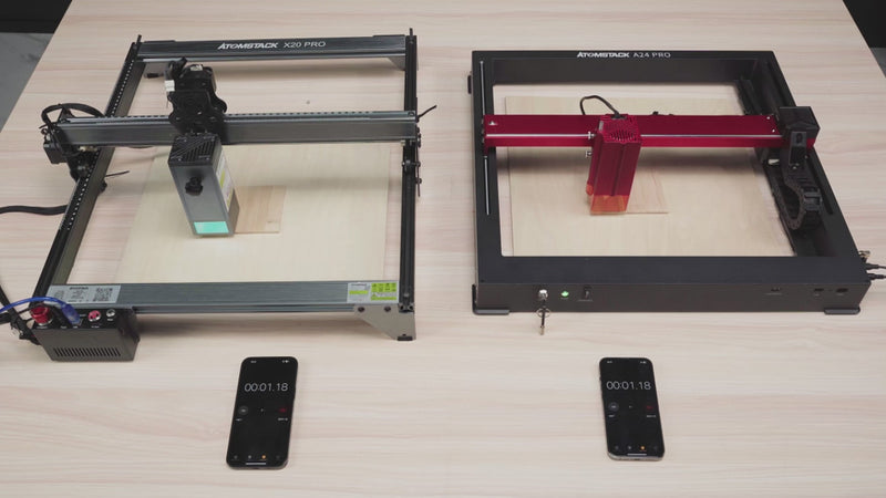 AtomStack A12/A24 Pro 12W/24W Unibody Frame Laser Engraver